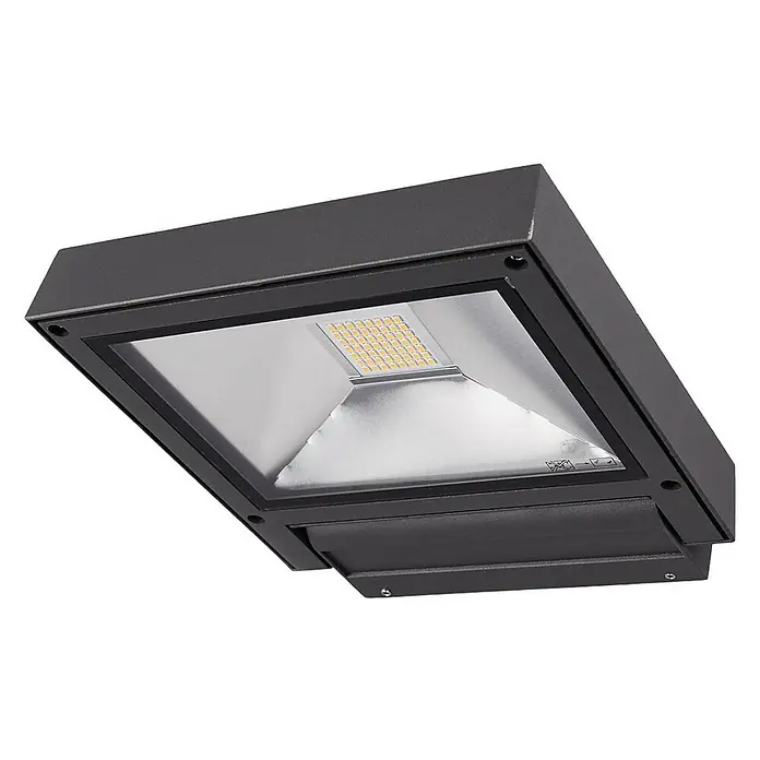 Lucande Außenwandleuchte Maica - schwarz, schwarz, IP65