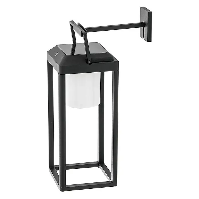 Lucande Außenwandleuchte Tilena - schwarz, IP54