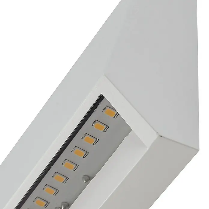 Lindby Außenwandleuchte Appeso - weiß / opal, IP65