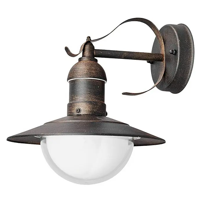 Lindby Außenwandleuchte Clea - kupfer, kupfer, IP44