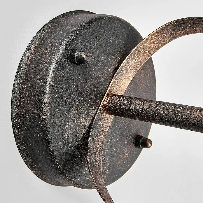 Lindby Außenwandleuchte Clea - kupfer, kupfer, IP44