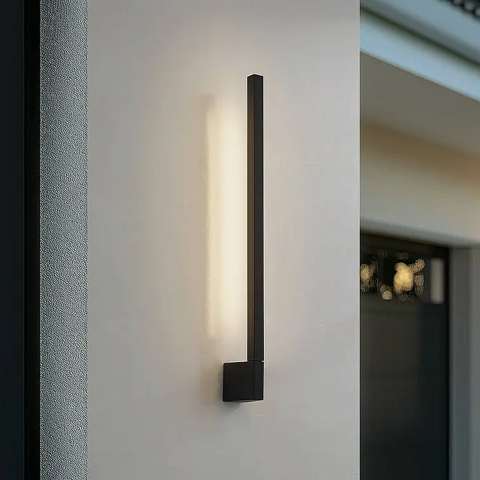Lindby Außenwandleuchte Neano - schwarz, IP54
