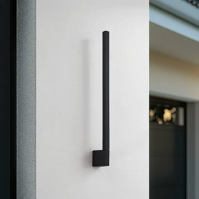 Lindby Außenwandleuchte Neano - schwarz, IP54