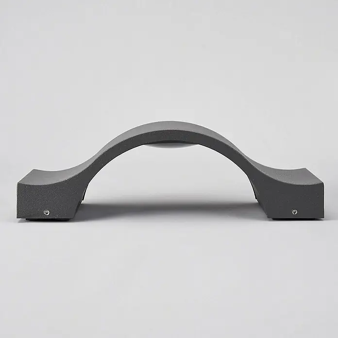 Lucande Außenwandleuchte Jace - 11 x 28 x 8,4 cm, schwarz, schwarz, IP54