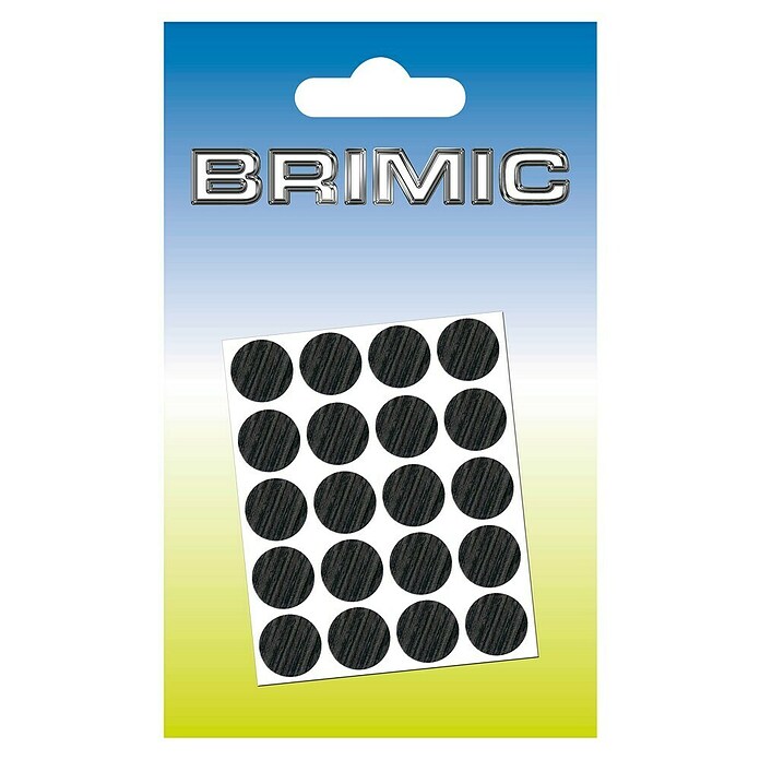 Micel Brimic Adhesivo antideslizante Ceniza (Diámetro: 13 mm, Adhesivo, 20 uds.)