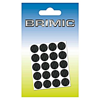 Micel Brimic Tapón embellecedor Ceniza (Diámetro: 13 mm, Pegado, 20 ud.)
