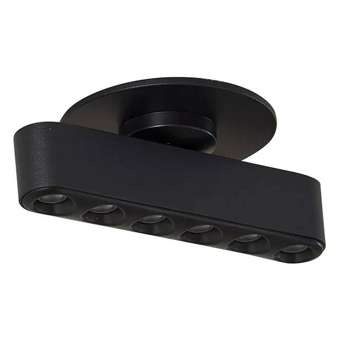 Lindby Deckenleuchte Eldrin - L x B x H: 13,1 x 8,2 x 8 cm, schwarz, schwarz
