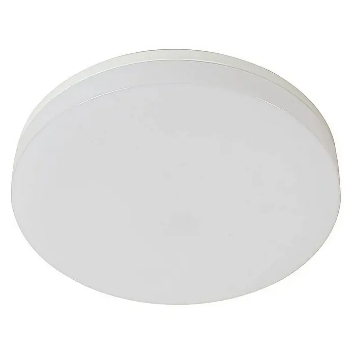 Prios Deckenleuchte Wynion - L x B x H: 30,7 x 30,7 x 7,1 cm, weiß / opal, weiß / opal