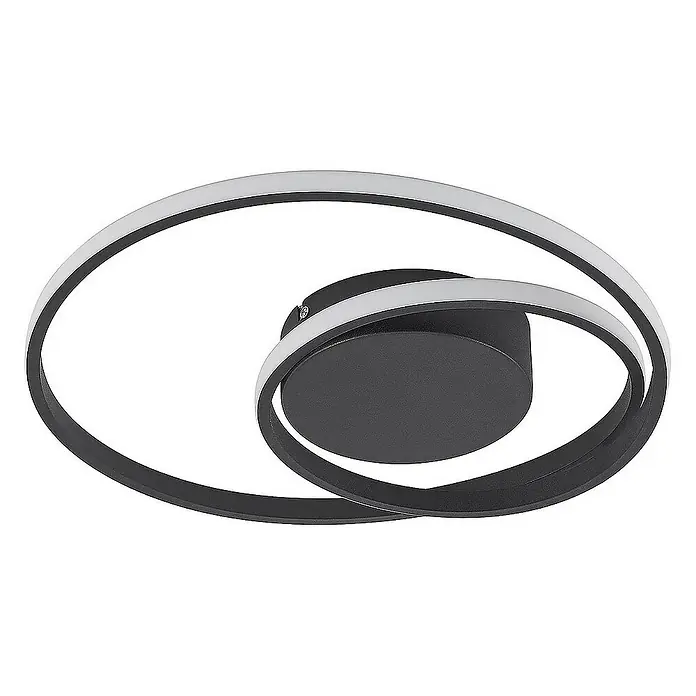 Lindby Deckenleuchte Emisua - schwarz