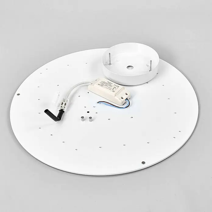 Lindby Deckenleuchte Saira - weiß / opal
