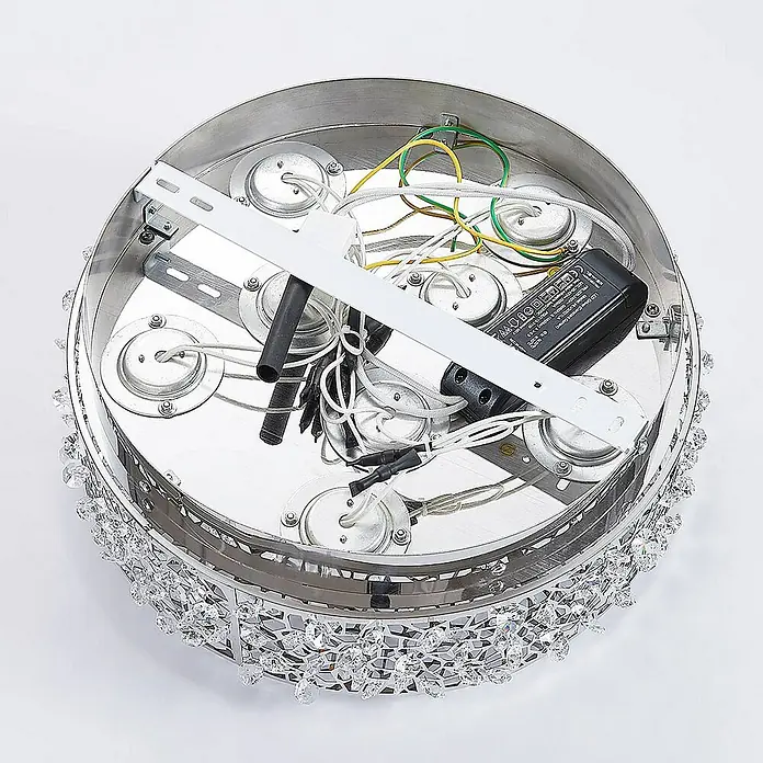 Lucande Deckenleuchte Felias - chrom / silber, chrom / silber