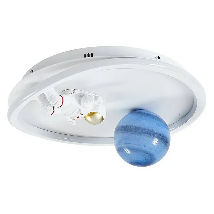 Lindby Deckenleuchte Kosmo - weiß / opal, weiß / opal