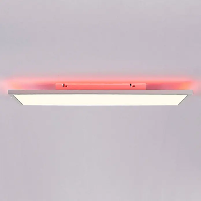 Arcchio LED-Panel Brenda - L x B x H: 80 x 29,5 x 5,5 cm, weiß / opal, weiß / opal