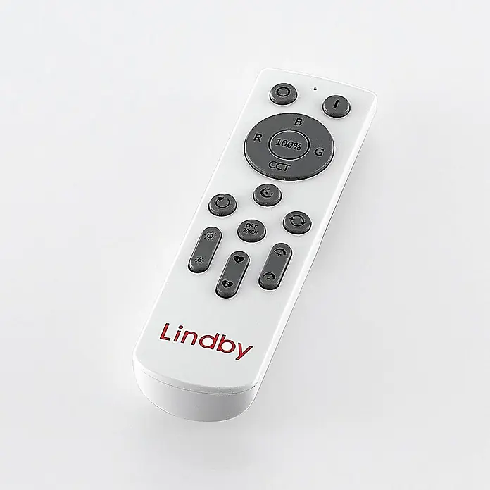 Lindby LED-Panel Kjetil - L x B x H: 40 x 40 x 5,2 cm, alu / grau / zink