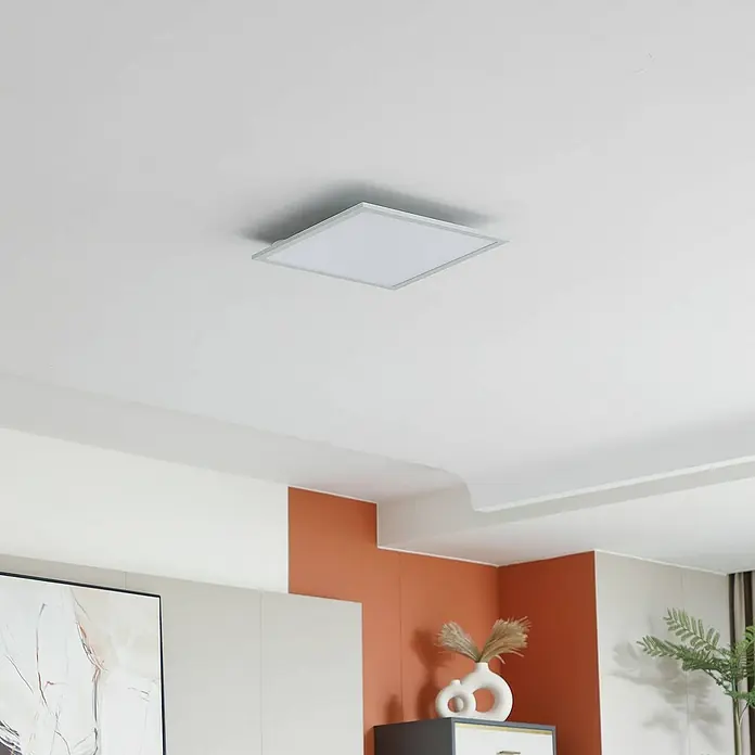 Lindby LED-Panel Enhife - weiß / opal, Neutralweiß