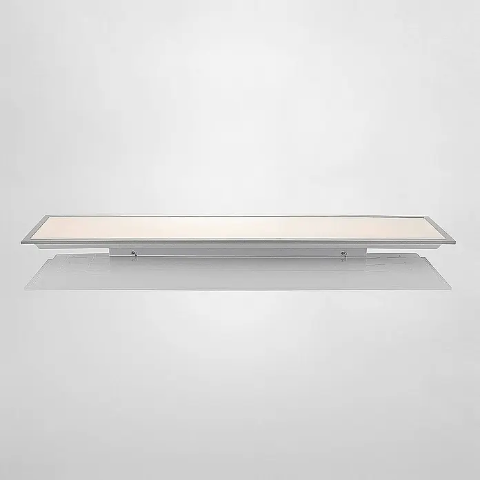 Lindby LED-Panel Stenley - L x B x H: 119,6 x 29,6 x 7,3 cm, weiß / opal