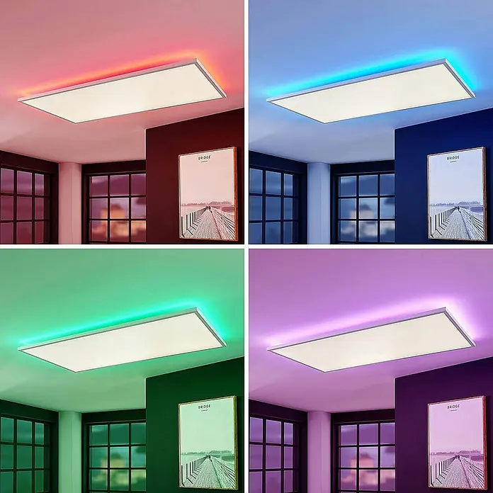 Arcchio LED-Panel Brenda - weiß / opal, weiß / opal