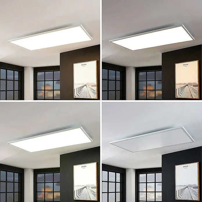 Arcchio LED-Panel Brenda - weiß / opal, weiß / opal