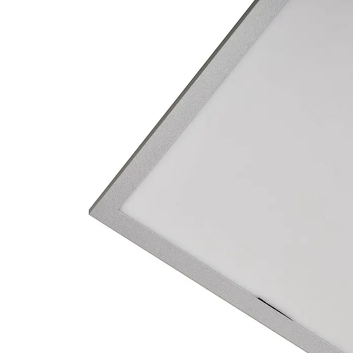 Lindby LED-Panel Livel - alu / grau / zink, Neutralweiß