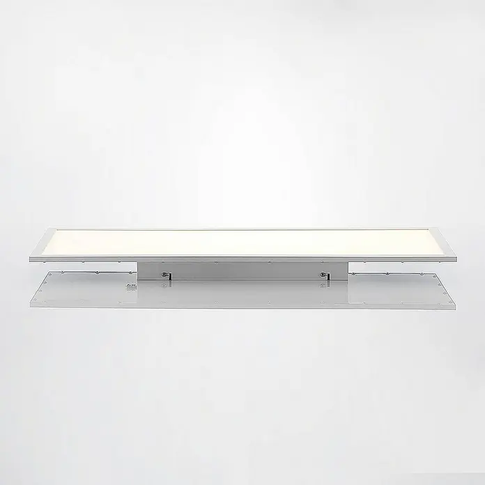 Lindby LED-Panel Quais - L x B x H: 30 x 80 x 5 cm, weiß / opal, weiß / opal, Neutralweiß