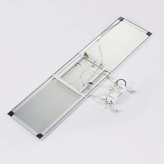 Arcchio LED-Panel Lysander - L x B x H: 119,3 x 29,4 x 5,2 cm, weiß / opal, weiß / opal