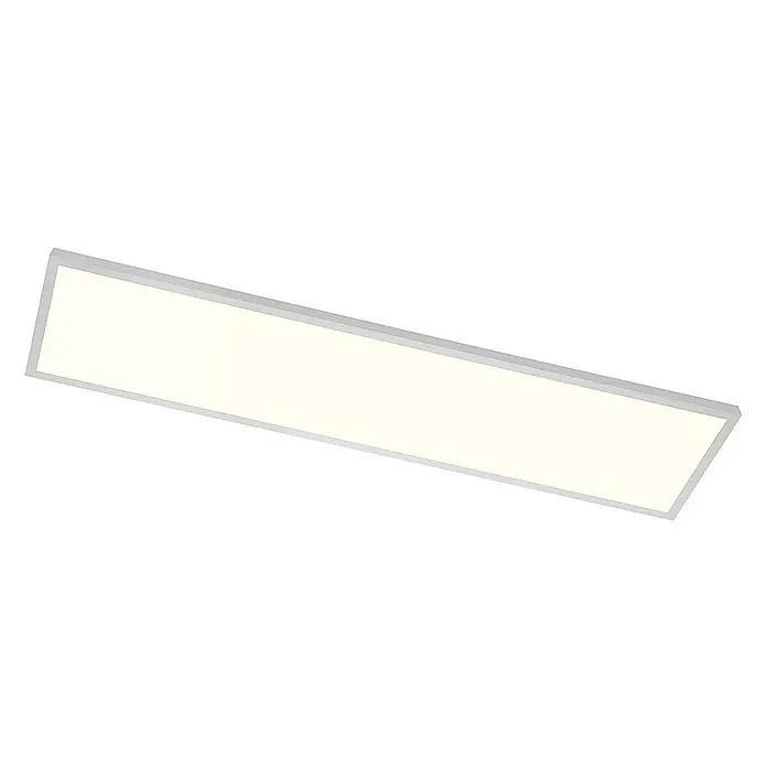 Arcchio LED-Panel Lysander - L x B x H: 119,3 x 29,4 x 5,2 cm, weiß / opal, weiß / opal