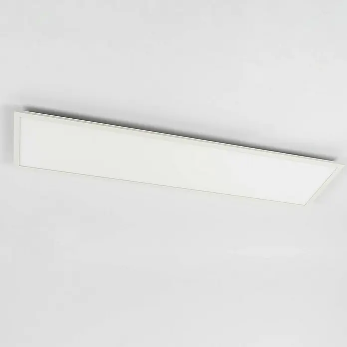 Lindby LED-Panel Luay - weiß / opal, weiß / opal