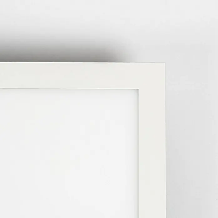 Lindby LED-Panel Luay - weiß / opal, weiß / opal