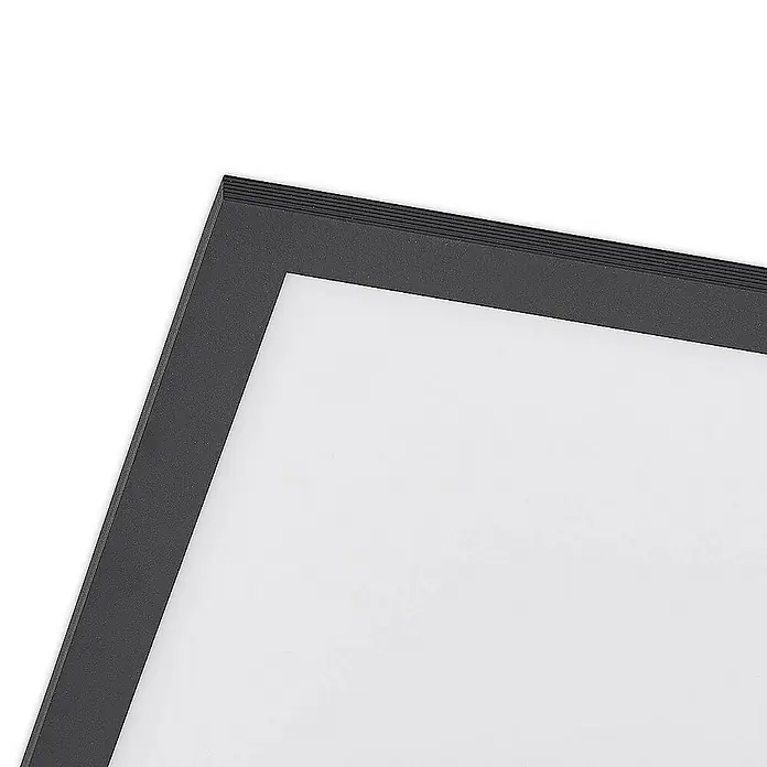 Lindby LED-Panel Nelios - L x B x H: 40 x 40 x 5,2 cm, schwarz, schwarz, Neutralweiß