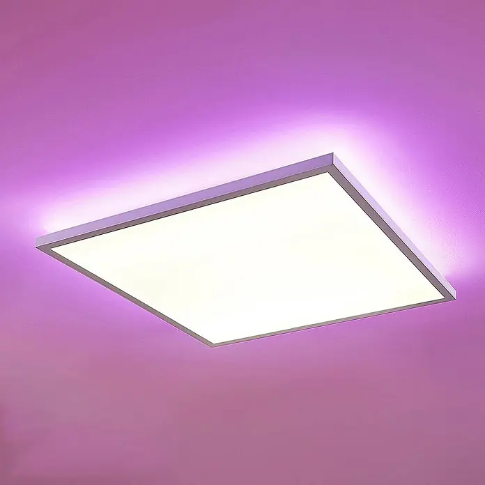 Arcchio LED-Panel Brenda - L x B x H: 59,5 x 59,5 x 5,5 cm, weiß / opal, weiß / opal