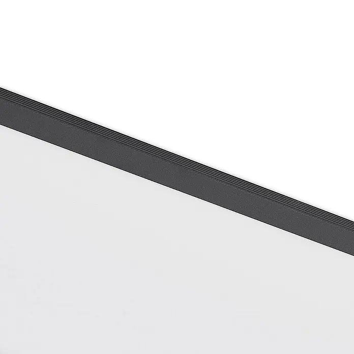 Lindby LED-Panel Nelios - L x B x H: 80 x 30 x 5,2 cm, schwarz, Neutralweiß