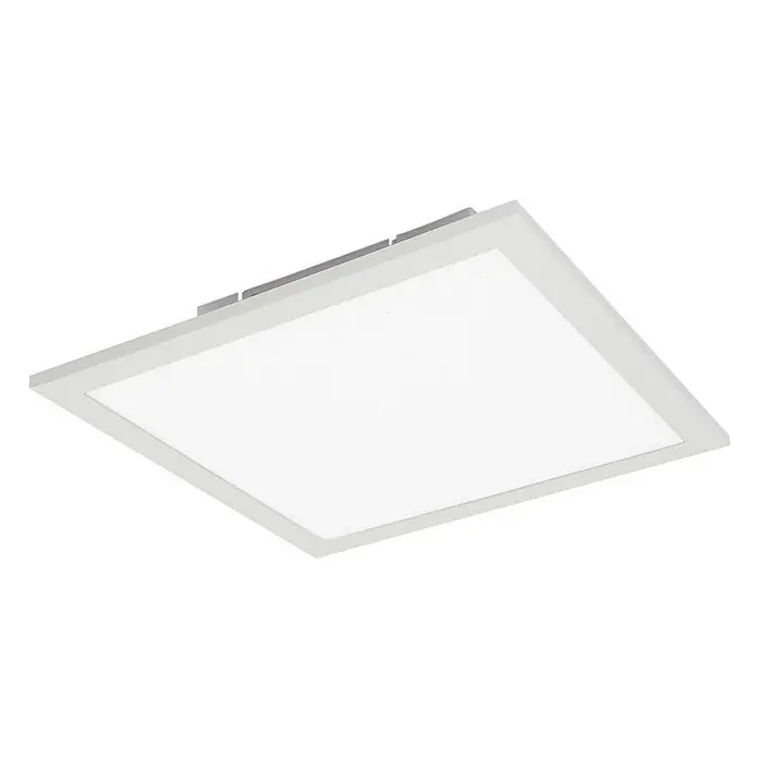 Lindby LED-Panel Kenma - L x B x H: 29,6 x 29,6 x 7,1 cm, weiß / opal, weiß / opal