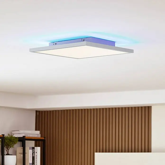 Arcchio LED-Panel Brenda - L x B x H: 40 x 40 x 5,5 cm, weiß / opal, weiß / opal