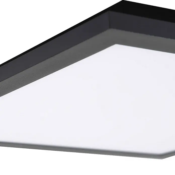 Lindby LED-Panel Enhife - schwarz, Neutralweiß