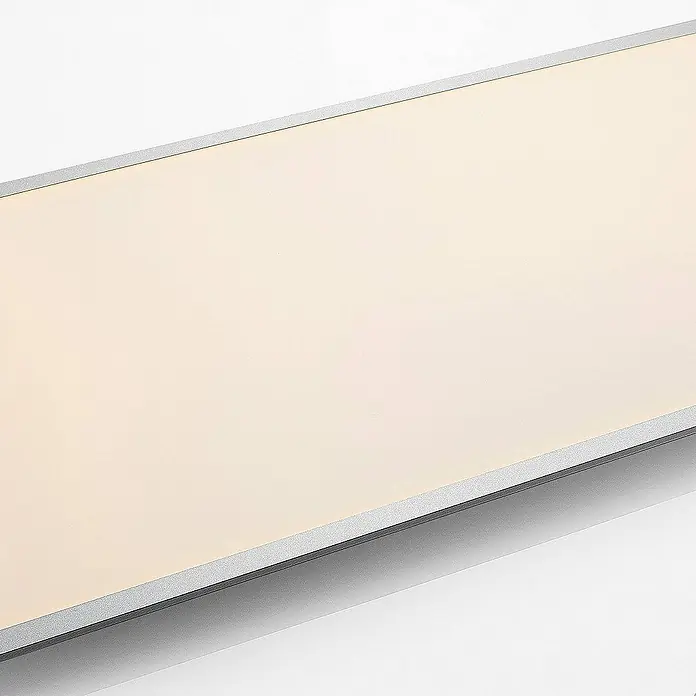 Lindby LED-Panel Zento - L x B x H: 120 x 60 x 5,2 cm, alu / grau / zink