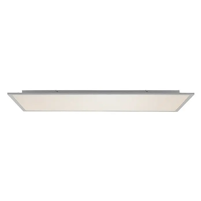 Lindby LED-Panel Zento - L x B x H: 120 x 60 x 5,2 cm, alu / grau / zink