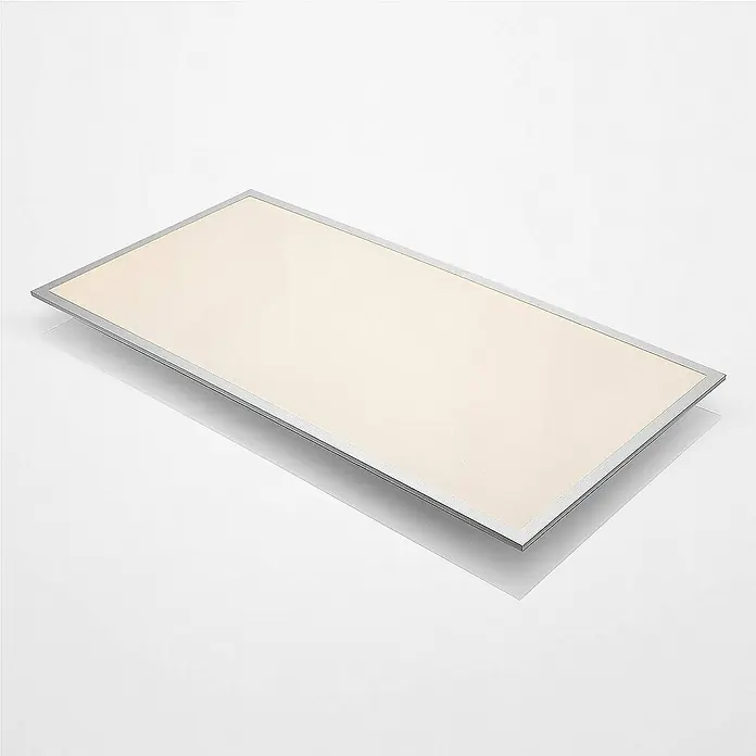 Lindby LED-Panel Zento - L x B x H: 120 x 60 x 5,2 cm, alu / grau / zink