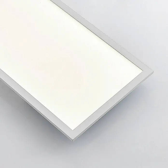 Lindby LED-Panel Quais - L x B x H: 120 x 30 x 4,9 cm, weiß / opal, weiß / opal, Neutralweiß
