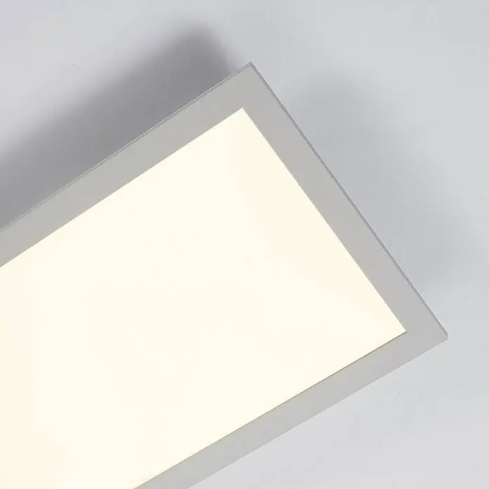 Arcchio LED-Panel Enja - L x B x H: 79,5 x 29,5 x 5,2 cm, weiß / opal, weiß / opal, Warmweiß