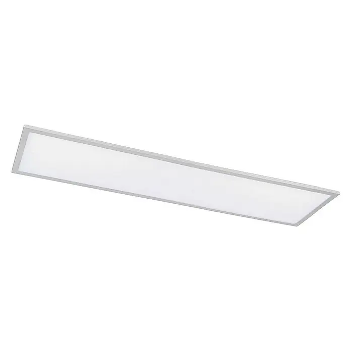 Arcchio LED-Panel Lysander - alu / grau / zink