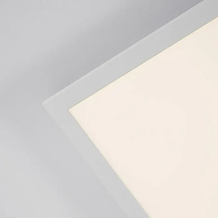 Arcchio LED-Panel Lysander - L x B x H: 61,5 x 61,5 x 5 cm, weiß / opal, weiß / opal