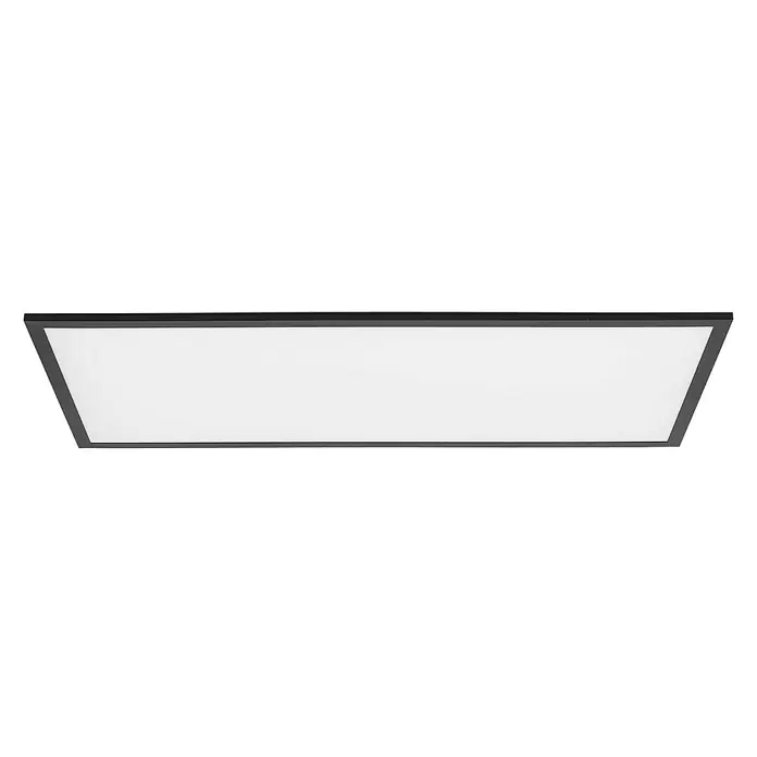 Lindby LED-Panel Lamin - L x B x H: 80 x 40 x 5 cm, schwarz