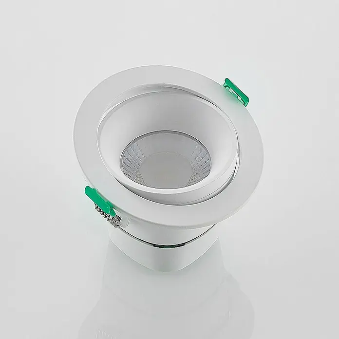 Arcchio Deckenstrahler Katerin - L x B x H: 10,3 x 10,3 x 7,5 cm, weiß / opal, weiß / opal