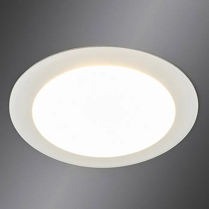 Arcchio Deckenstrahler Arian - L x B x H: 11,3 x 11,3 x 7,25 cm, weiß / opal, weiß / opal
