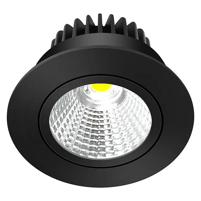 Arcchio Deckenstrahler Zarik - L x B x H: 8,2 x 8,2 x 0,25 cm, schwarz, schwarz