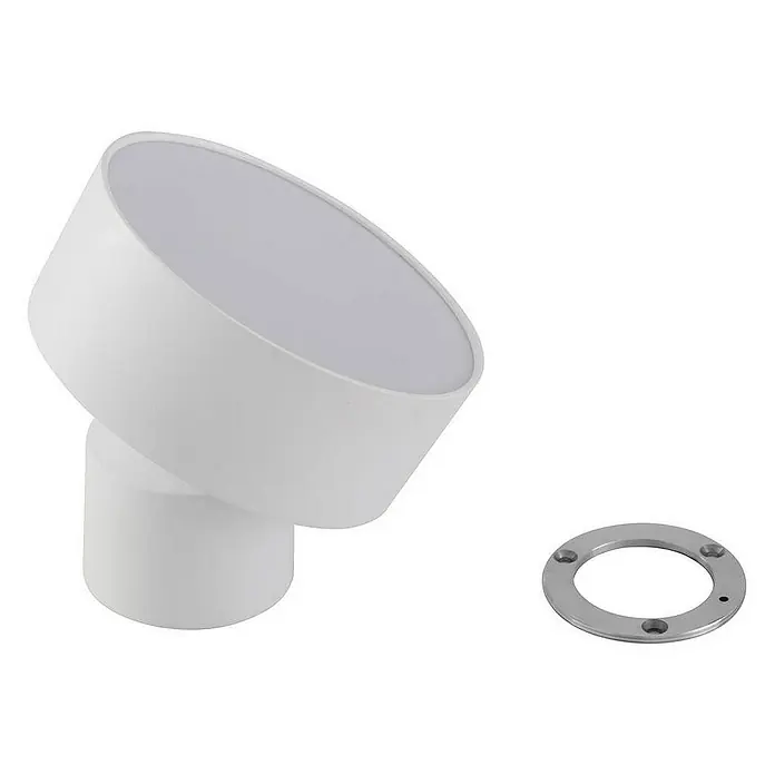 Lindby Deckenstrahler Nivoria - L x B x H: 14 x 14 x 12,5 cm, weiß / opal, weiß / opal