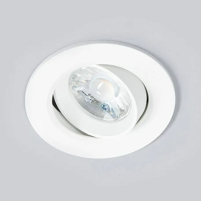 Arcchio Deckenstrahler Quentin - weiß / opal, weiß / opal