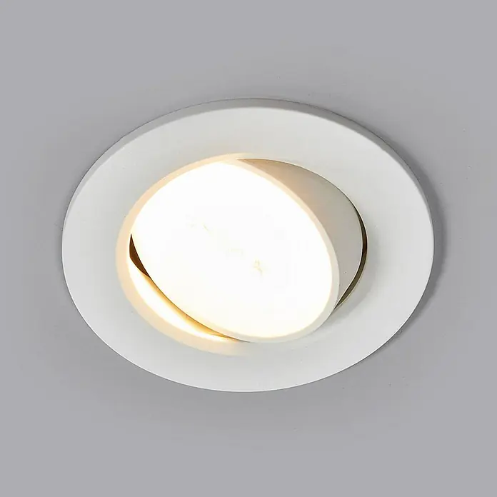Arcchio Deckenstrahler Quentin - weiß / opal, weiß / opal