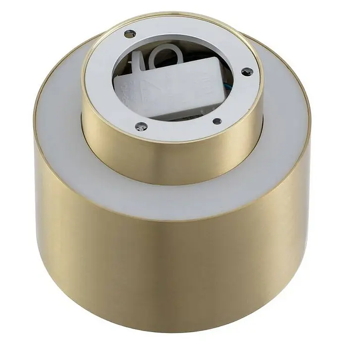 Lindby Deckenstrahler Nivoria - messing / gold
