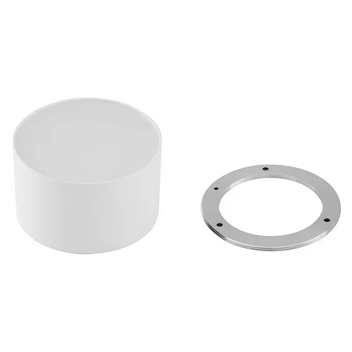 Lindby Deckenstrahler Nivoria - weiß / opal